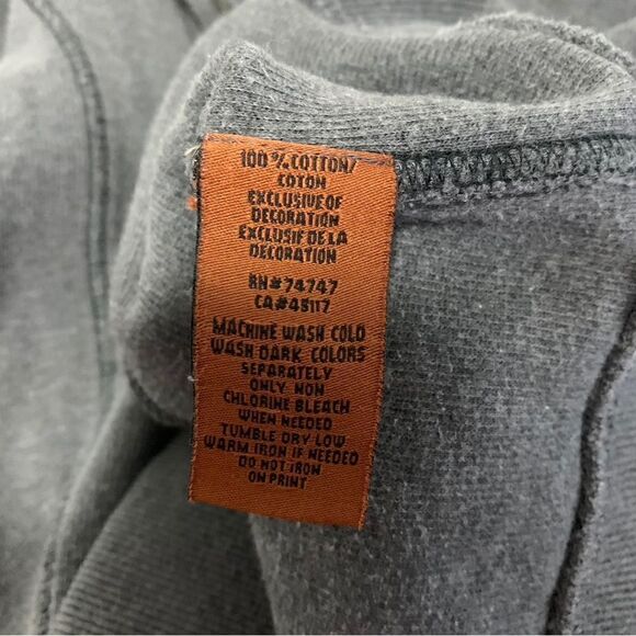 Bob Timberlake Gray Quarter Zip Sz S - Picture 4 of 5